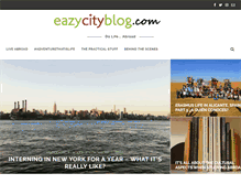 Tablet Screenshot of eazycityblog.com